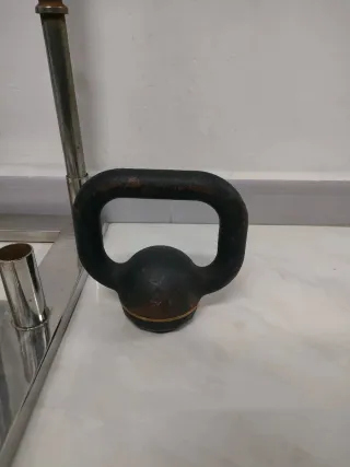 Barras, soportes de barras y pesa rusa