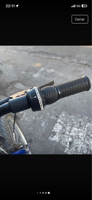 Bicicleta Infantil Sport Azul y Gris