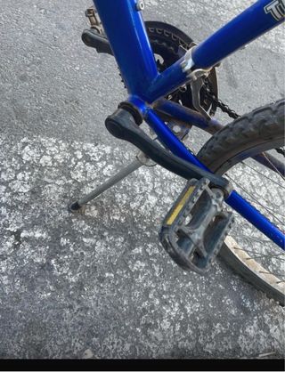 Bicicleta Infantil Sport Azul y Gris