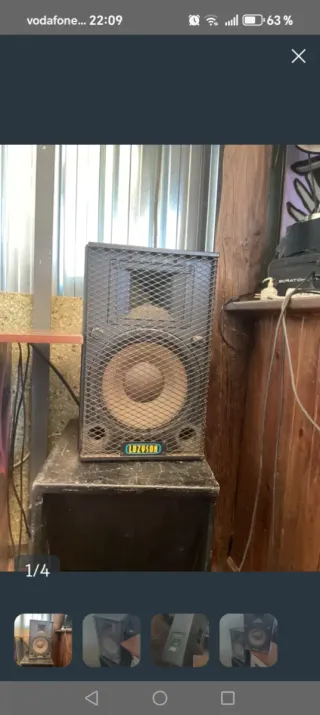 Pareja Altavoces LUZYSON 300W Seminuevos