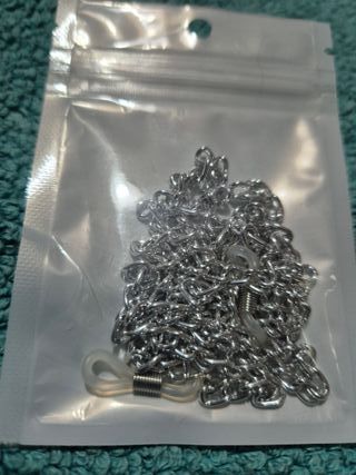 Catenina porta occhiali argento