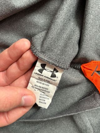 Polo Under Armour Grigio Uomo Taglia M