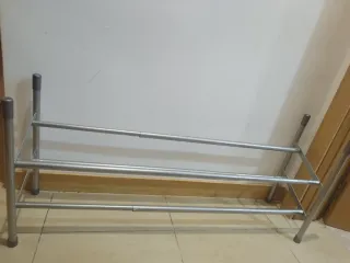 Zapatero Extensible Metálico Gris