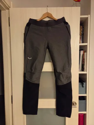 Pantalón Montaña Mujer Salewa Gris/Negro