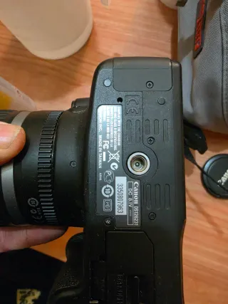 Cámara Canon con 2 objetivos 58mm