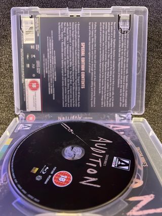Audition Blu-ray Terror Japonés