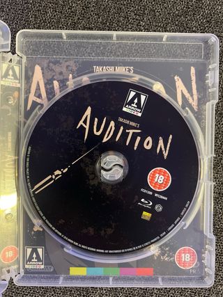 Audition Blu-ray Terror Japonés