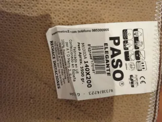 Alfombra PASO ELEGANTE Marrón y Amarillo