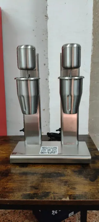 Batidora doble vaso eléctrica