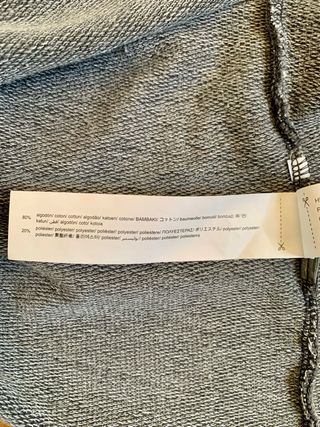 Camiseta Oversize Drop Armhole Negra Bershka M