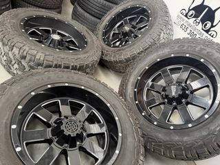 Juego llantas 20 pulgadas 5x127 jeep Wrangler