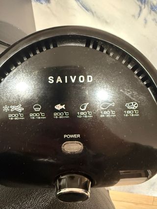 Freidora de aire SAIVOD 900W. Capacidad: 1,5L.