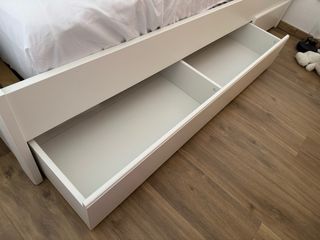 Cama Songesand + Somier Luröy Ikea