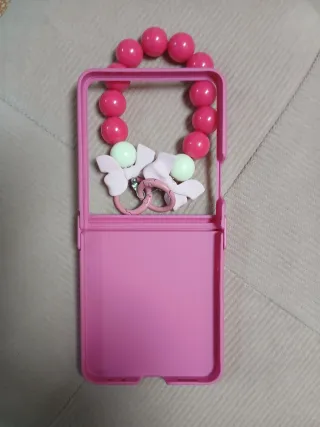 Custodia Samsung Galaxy Z Flip 7 con portachiavi