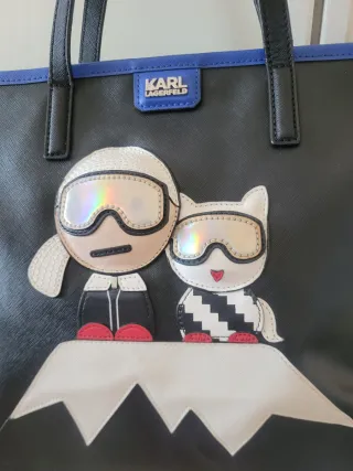 Borsa Karl Lagerfeld con stampa