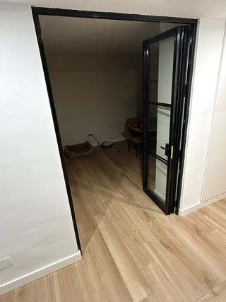 Puerta doble abatible y plegable