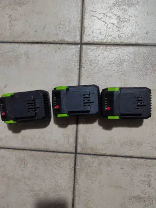 3 Batterie Lux Tools 20V 4.0Ah