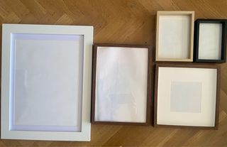 Lote N.3 Marcos Madera y Cristal