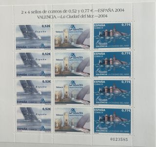Minipliegos España 82/83/84 Valencia 2004
