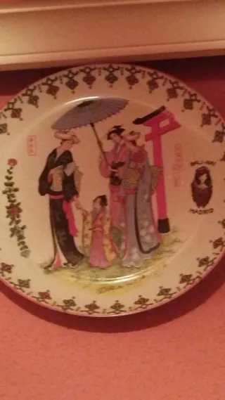 Plato Decorativo Chino