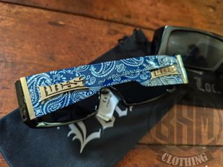 Occhiali da sole LOCS Blu e Bianchi