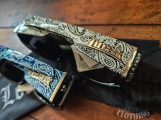 Occhiali da sole LOCS Blu e Bianchi