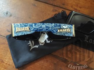 Occhiali da sole LOCS Blu e Bianchi