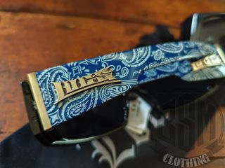 Occhiali da sole LOCS Blu e Bianchi