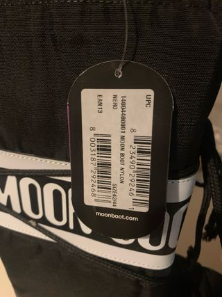 Botas de nieve Moon Boot Nero Nylon 42/44