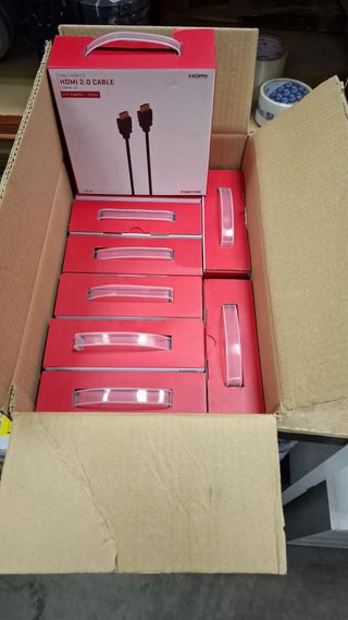 9 Cajas Cable HDMI 2.0 10m