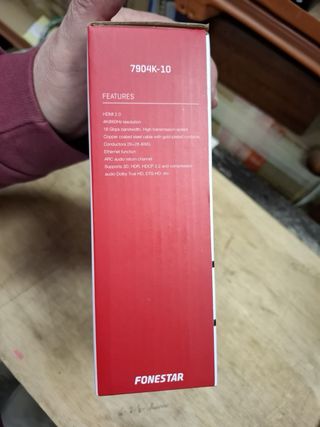 9 Cajas Cable HDMI 2.0 10m