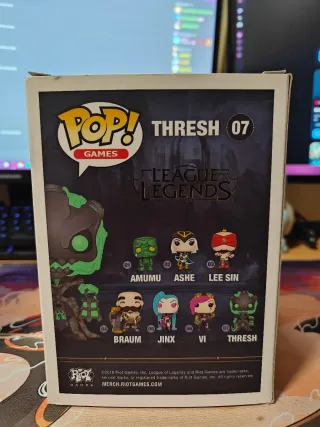 Funko Pop League of Legends Jinx y Threhs
