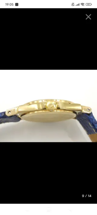 Reloj Viceroy Oro y Diamantes Azul