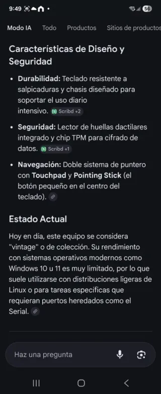Toshiba tecra A10 1CR