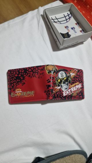 Cartera Dispel Joven Estilo Extremo Calavera