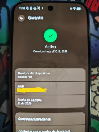 Google Pixel 10 Pro 256GB Obsidiana
