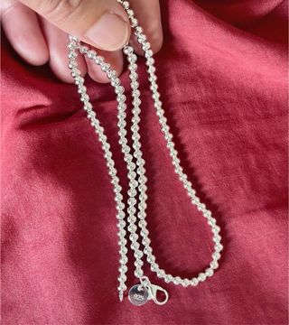 Collar Plata 925 Bolitas