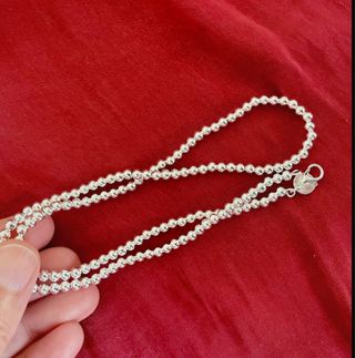 Collar Plata 925 Bolitas