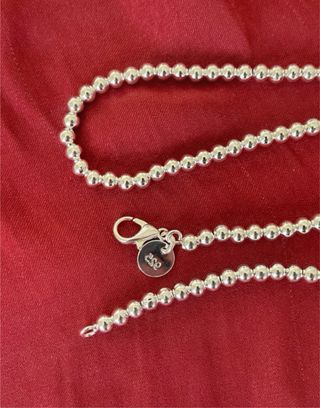 Collar Plata 925 Bolitas