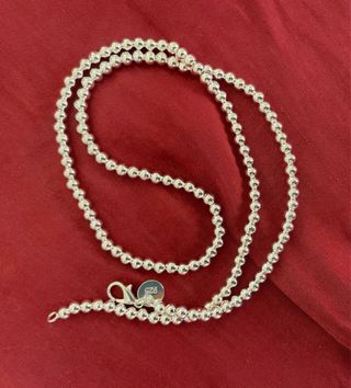 Collar Plata 925 Bolitas