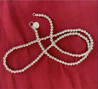 Collar Plata 925 Bolitas