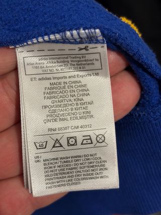 Chaqueta Adidas NBA Golden State Warriors Talla L