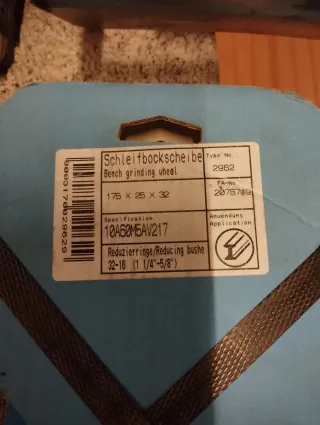 Esmeriladora OPTIgrind GU 15B + 2 muelas