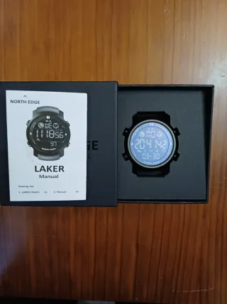 Reloj Deportivo North Edge WR50M NUEVO A ESTRENAR.