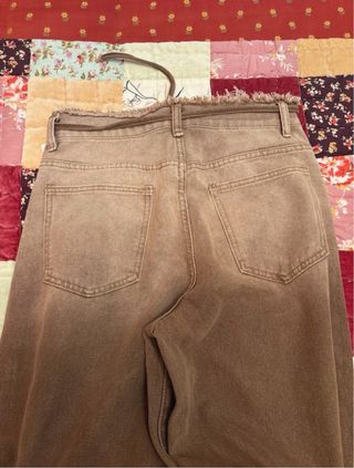 Pantalones vaqueros mujer anchos