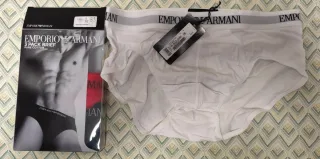 Pack 3 slips Emporio Armani Pure Cotton
