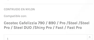 Ricambio per caldaia per caffettiere Cecotec Caelizzia