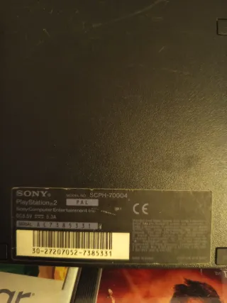 PlayStation 2 con 6 Videojuegos