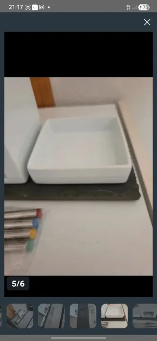 Set Fondue Chocolate Porcelana y Pizarra