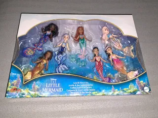 Disney La Sirenita Ariel y Hermanas Set